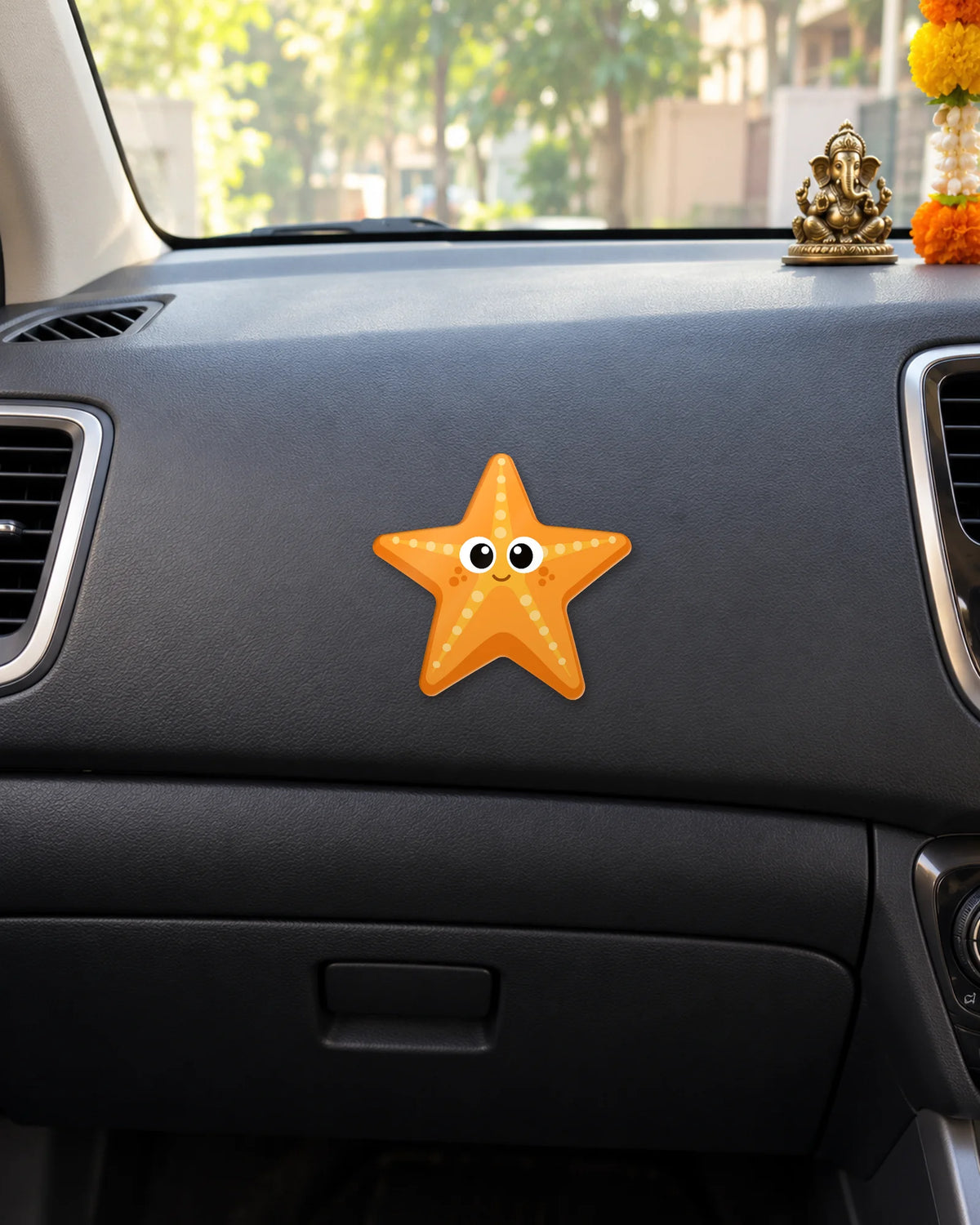 Five-Star Friend hard surface patch mockup