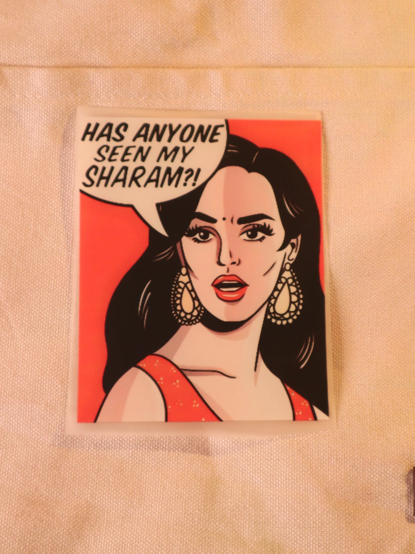 Sharam Kahan Hai?! | Iron-on Patch | Girlie Pop