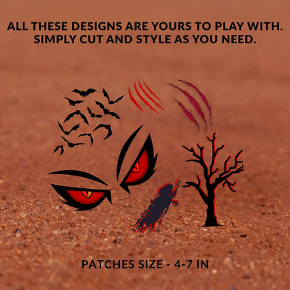 Devil’s Gaze | Upgrade Pack | Iron-On Patch Set