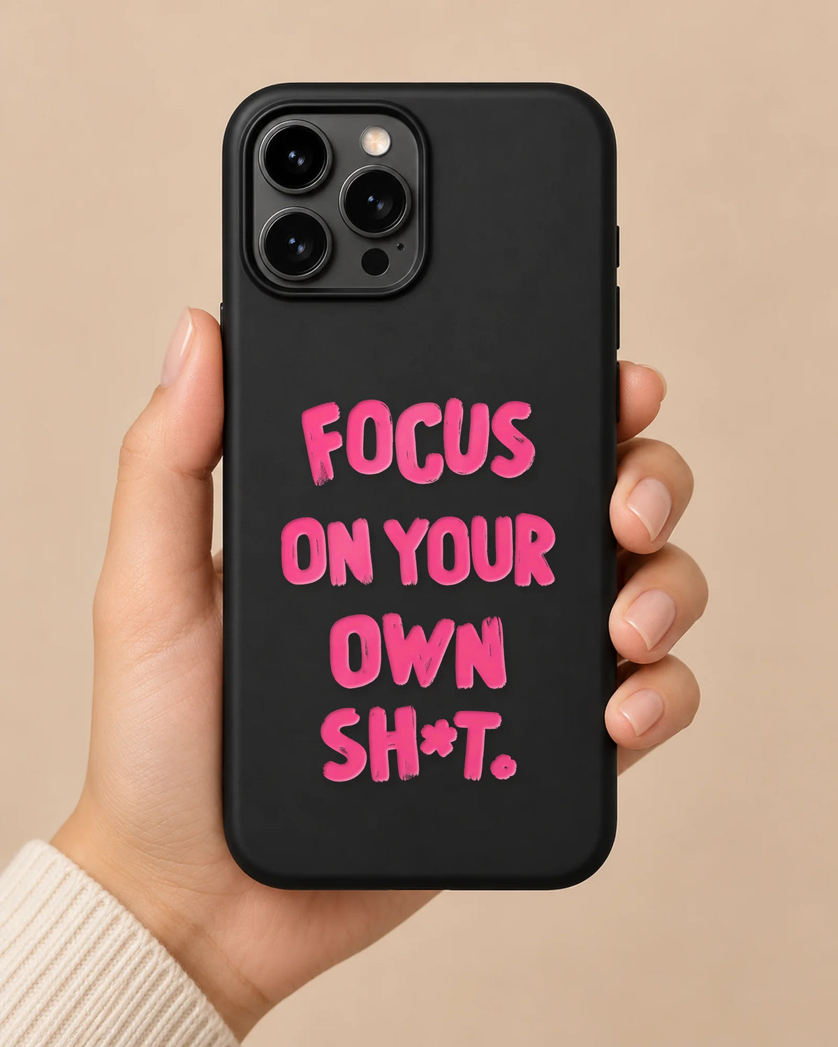Focus Mode phone case close-up