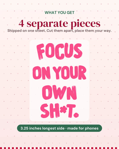 Focus Mode: what you get