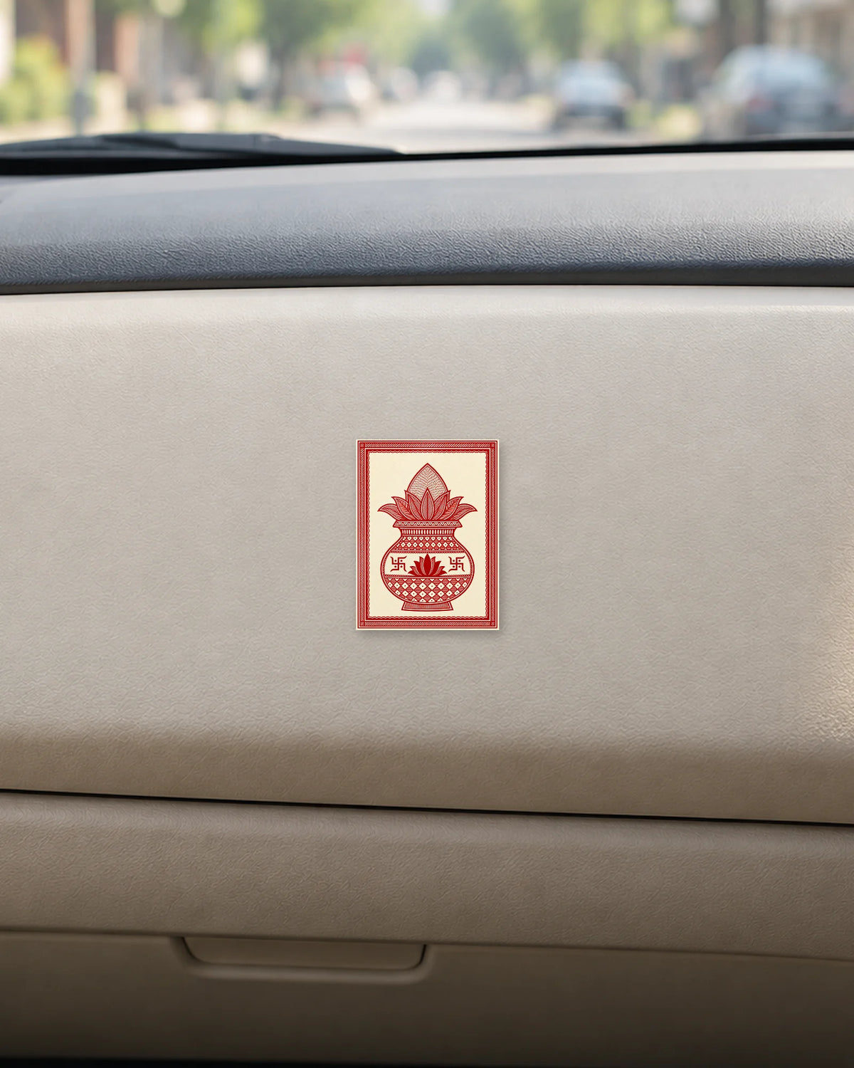 Folk Kalash hard surface patch mockup