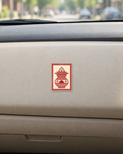 Folk Kalash hard surface patch mockup