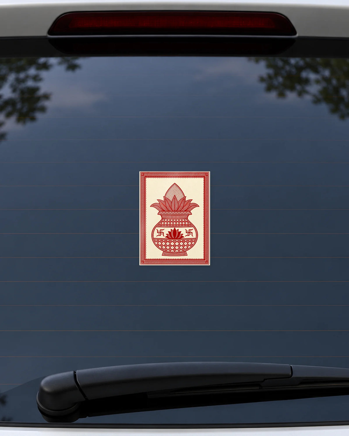 Folk Kalash hard surface patch mockup