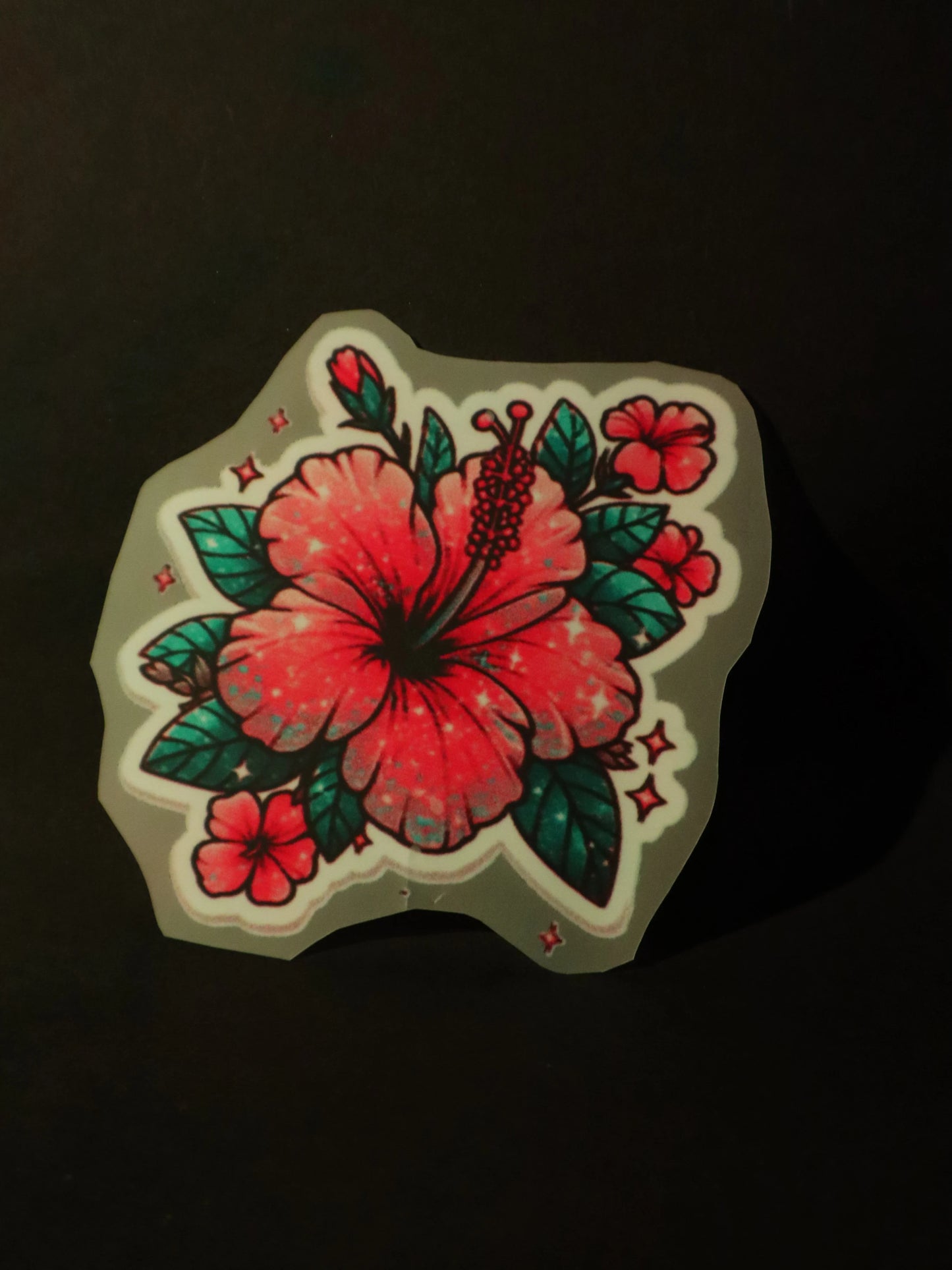 Tropical Hibiscus Glow | Iron on patch | Pinterest Flowers