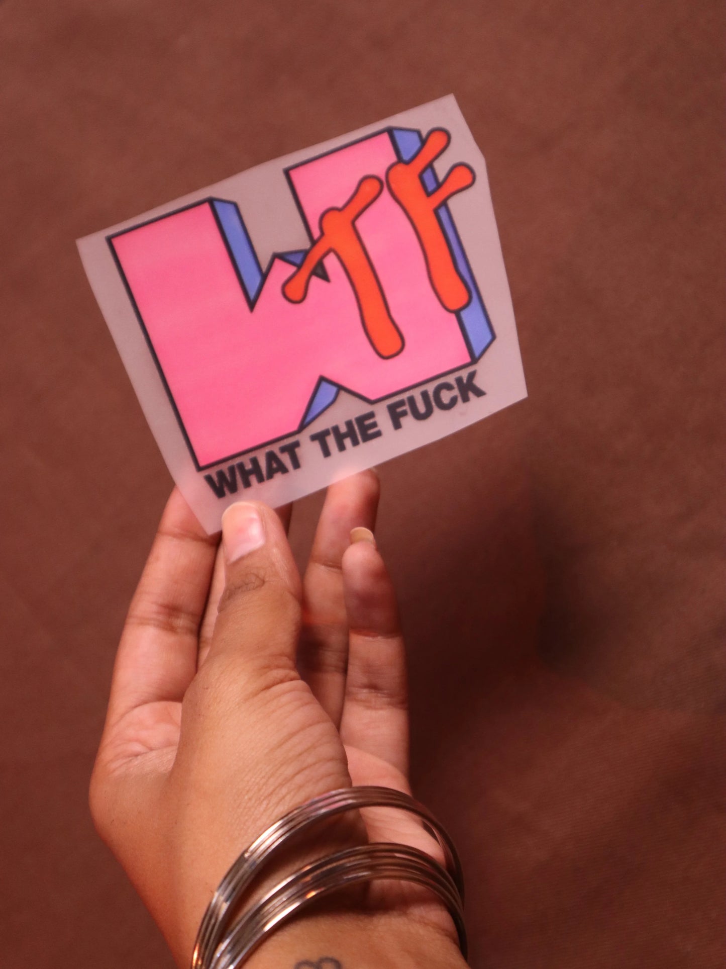 What the fuck | Iron-on Patch | Moodvertising