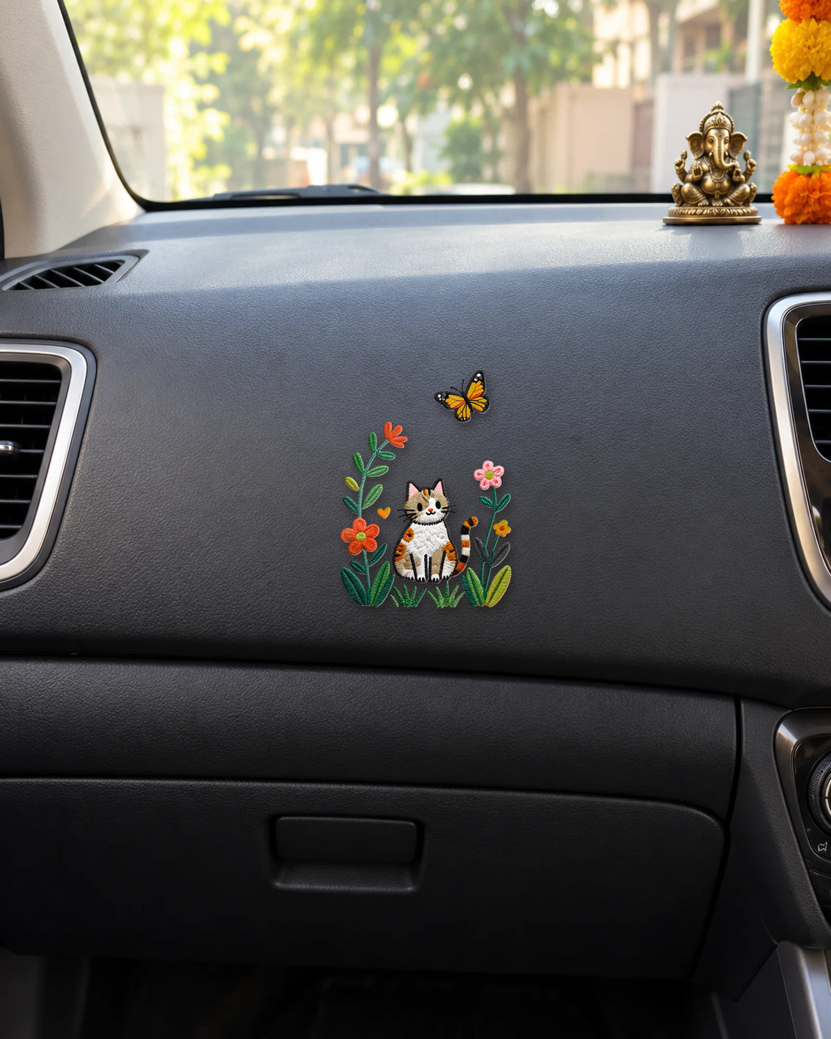 Furr & Petals hard surface patch mockup