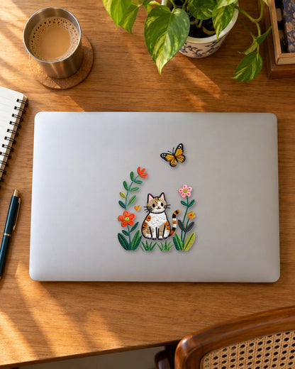 Furr & Petals hard surface patch mockup