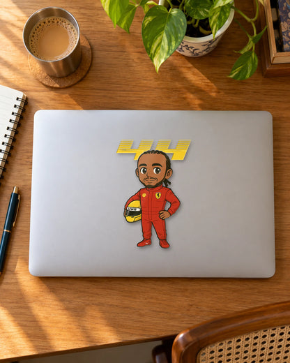 Ferrari 44 hard surface patch mockup