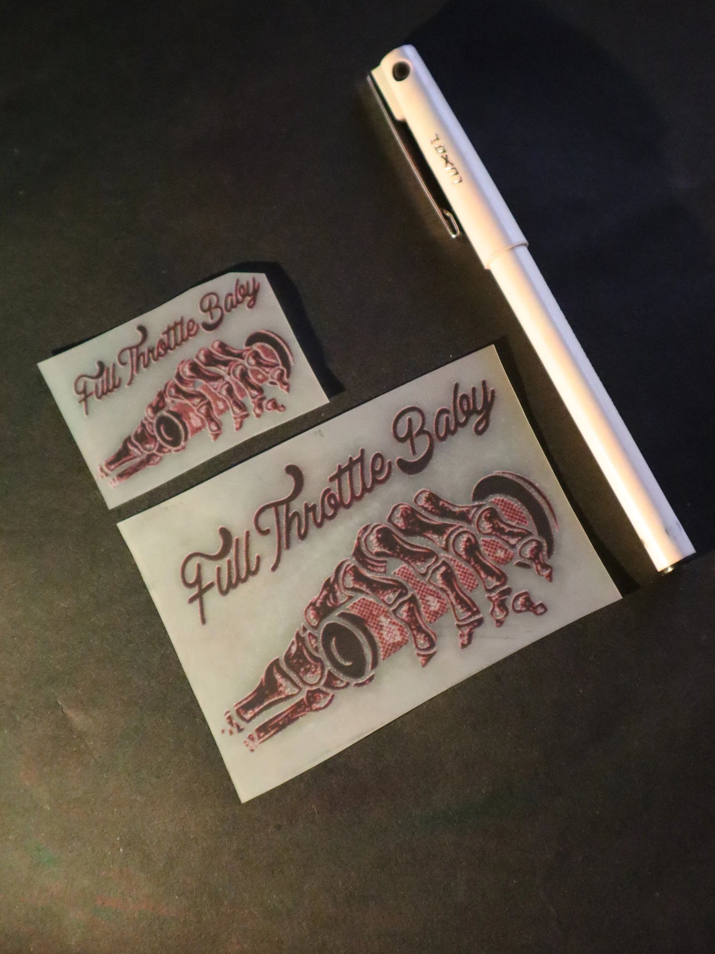 Full Throttle Baby | Iron-on Patch | Rider's Creed