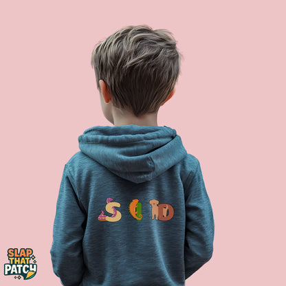 Wild Type | Iron-on Patch | Animal Alphabet Sticker (Kids Special)