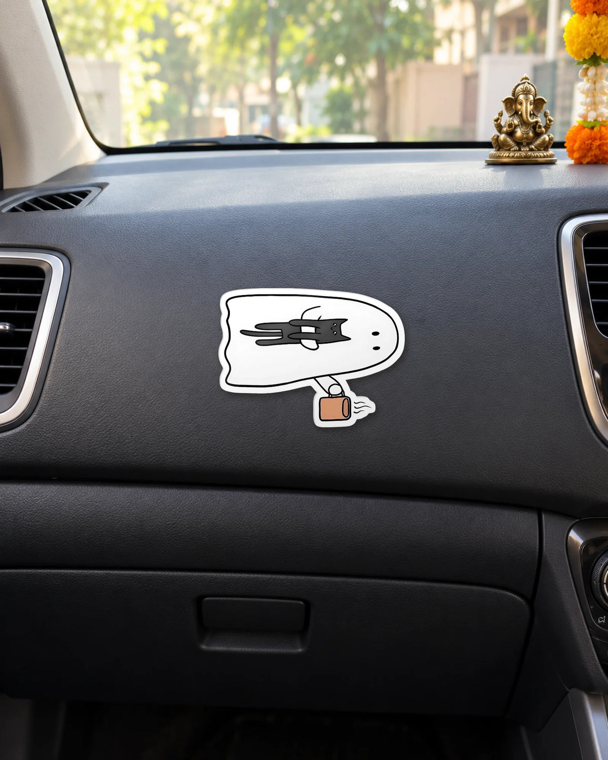 Ghoul’s Got a Cat hard surface patch mockup