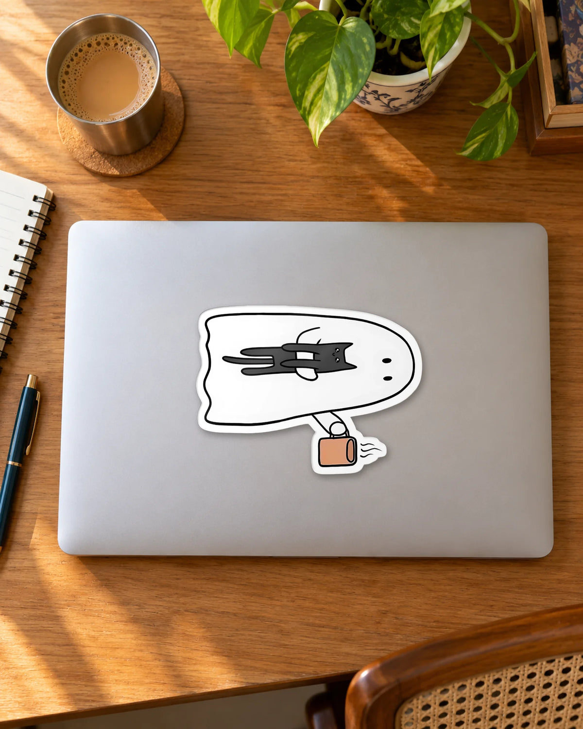 Ghoul’s Got a Cat hard surface patch mockup