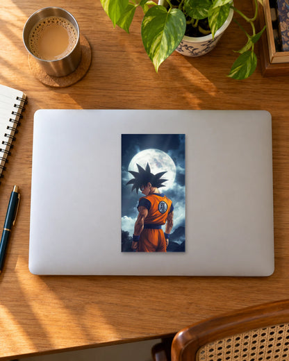 Moonlit Saiyan hard surface patch mockup