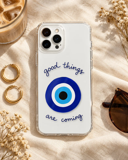 Good Things pieces arranged on a phone