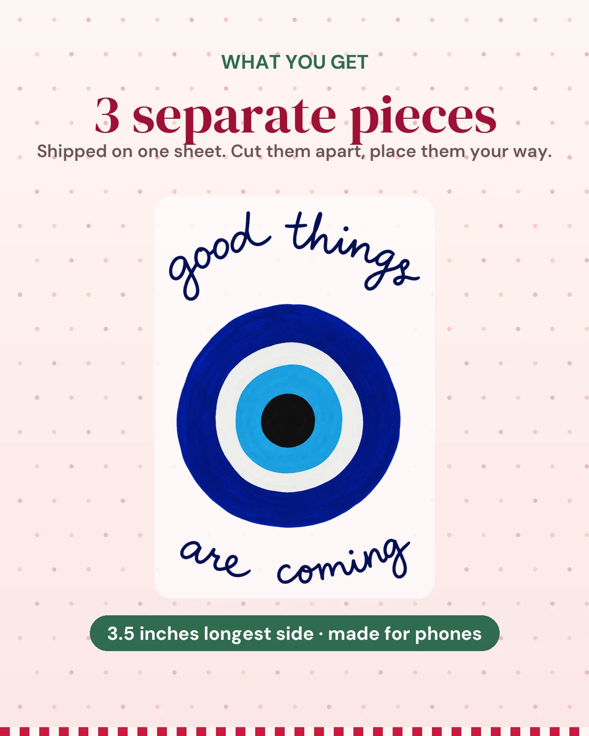 Good Things: what you get