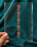 Gota Phool Lace embroidery-look iron-on patch | Thread Theory