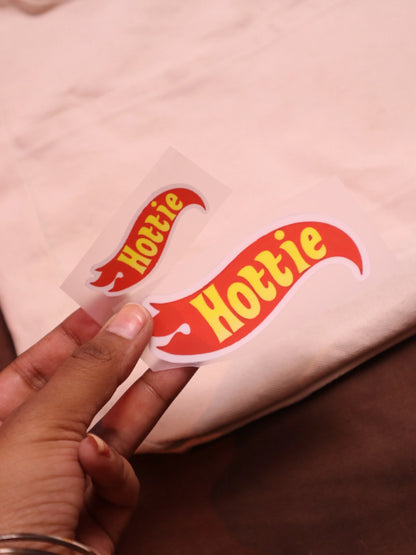 Hottie | Iron-on Patch | Moodvertising