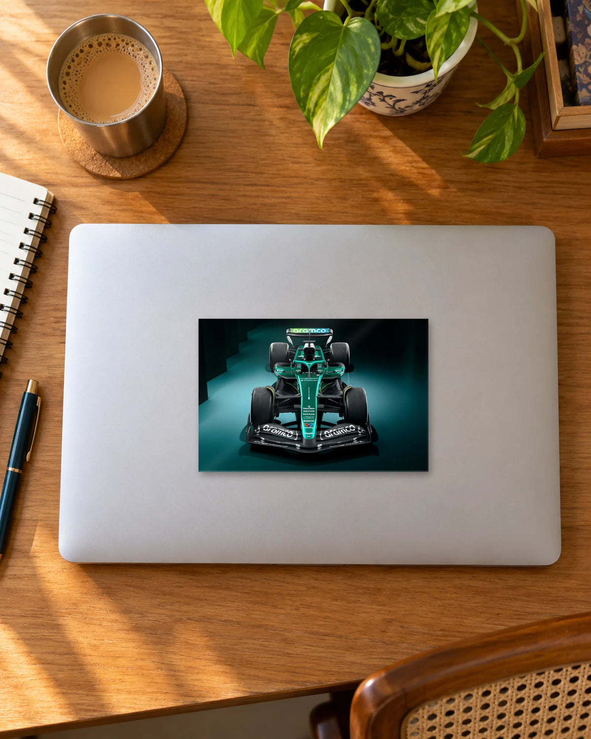 Green Flag Energy hard surface patch mockup