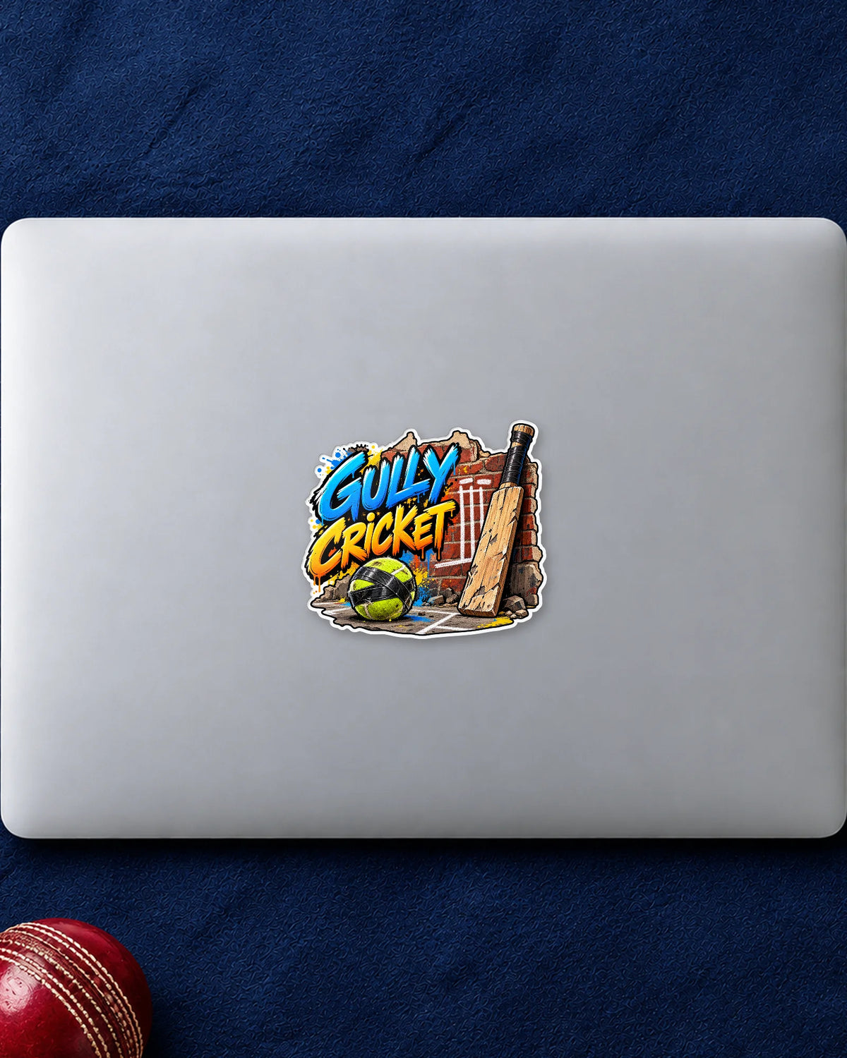 Gully Cricket hard surface patch mockup