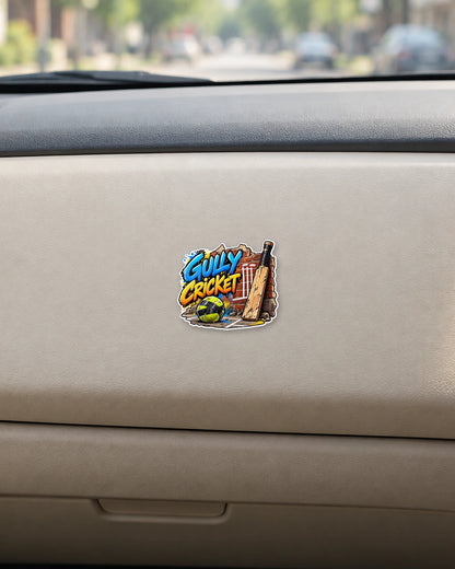 Gully Cricket hard surface patch mockup