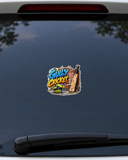 Gully Cricket hard surface patch mockup