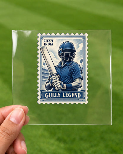 Gully Legend hard surface patch on clear film