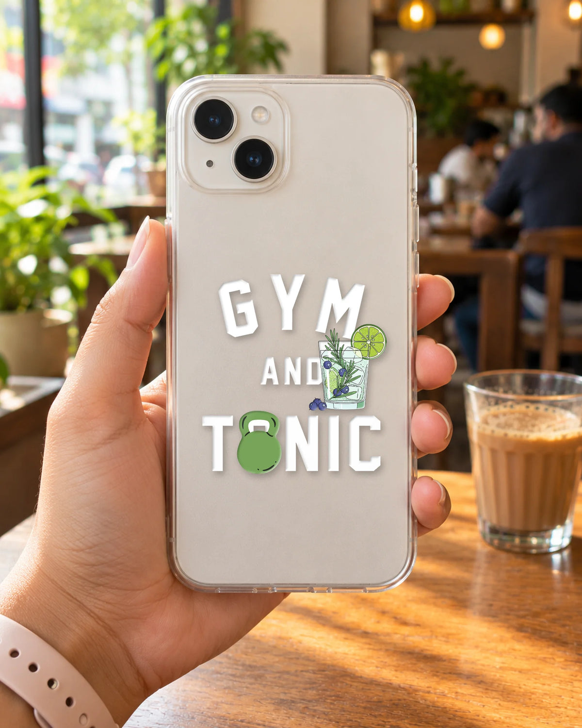 Gym & Tonic hard surface patch mockup
