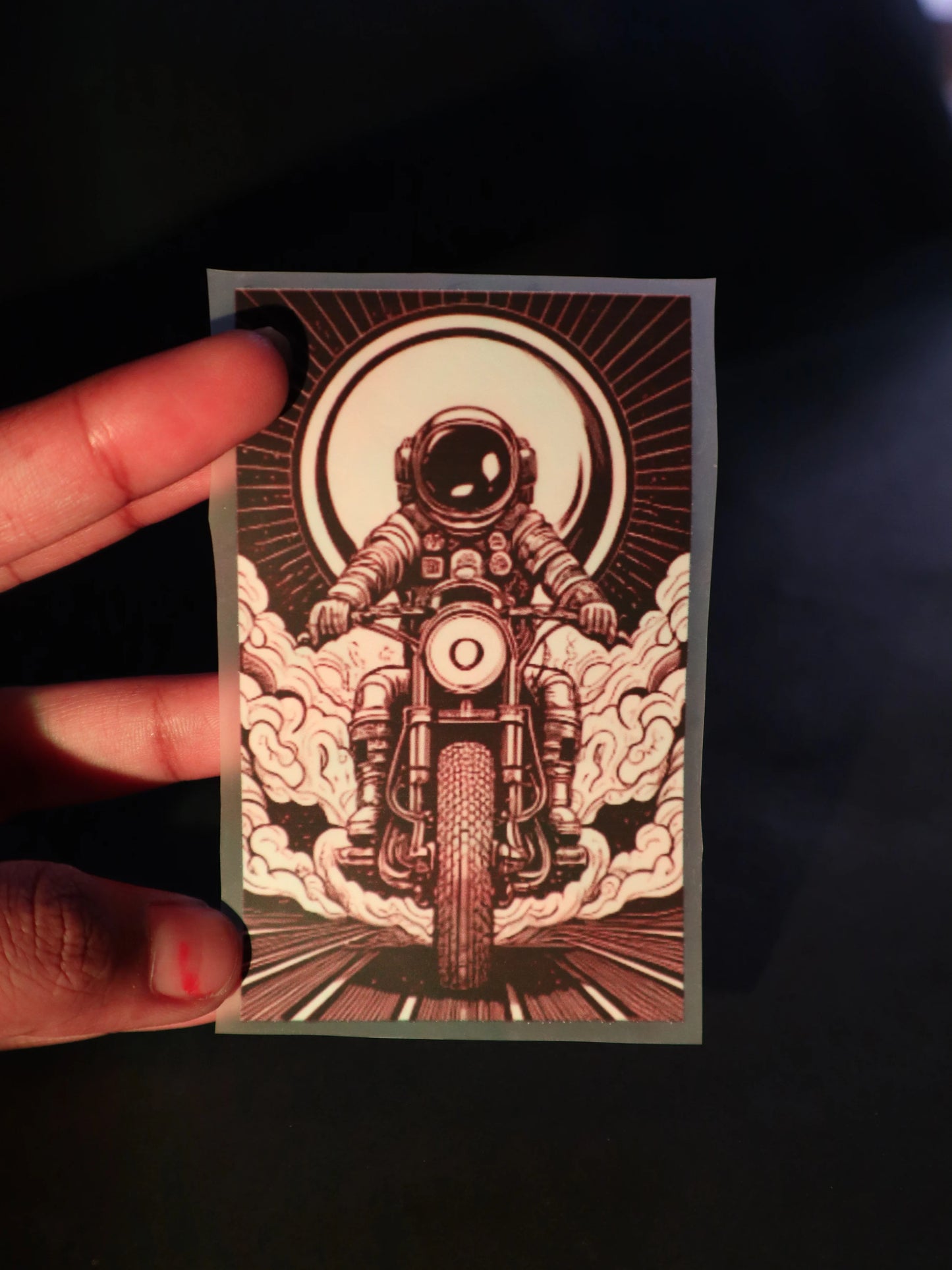 Cosmic Rider | Iron-on Patch | Rider's Creed