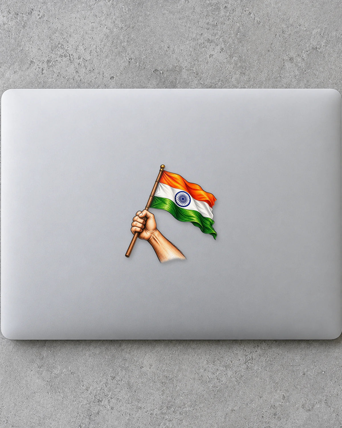 Haathon Mein Tiranga hard surface patch mockup