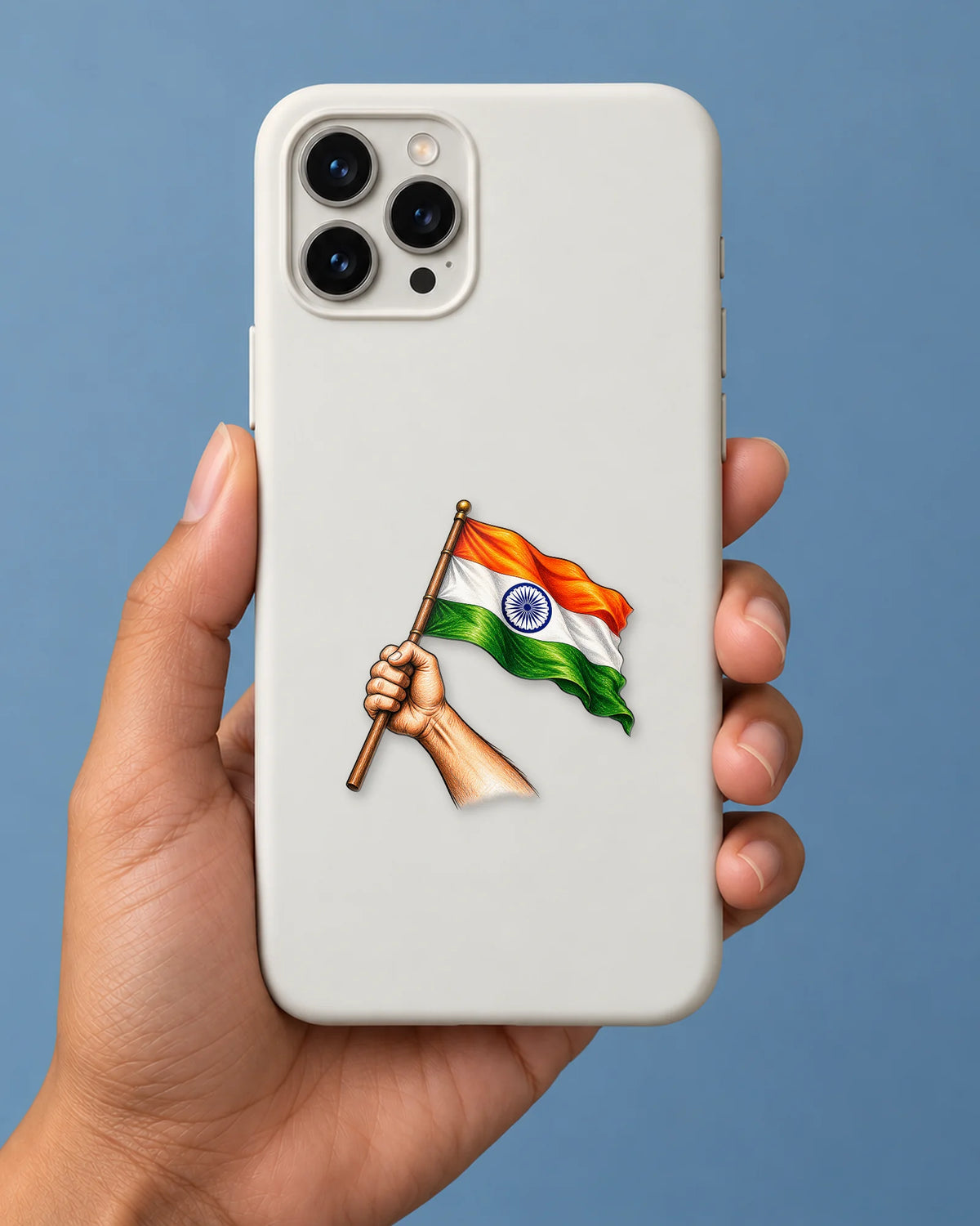 Haathon Mein Tiranga hard surface patch mockup