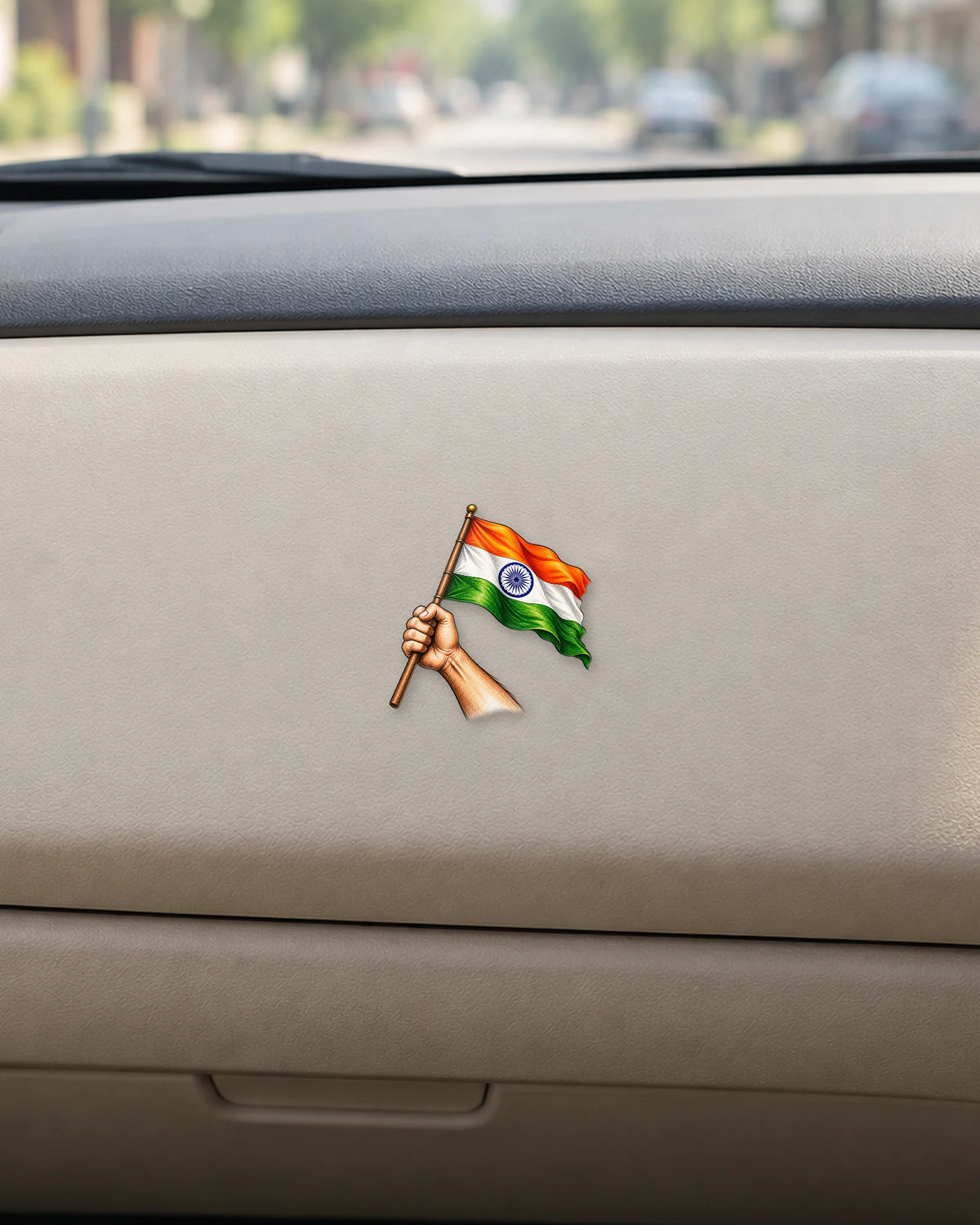 Haathon Mein Tiranga hard surface patch mockup
