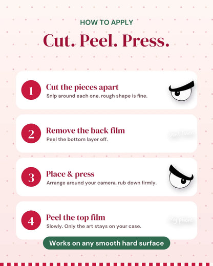 Hands Off: how to apply