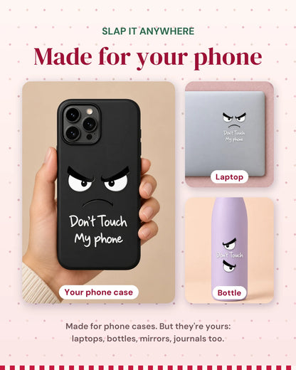 Hands Off: made for your phone, slap it anywhere