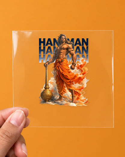 Bajrang Shakti hard surface patch on clear film