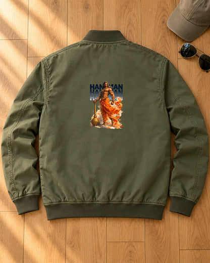 Bajrang Shakti iron-on patch on clothes