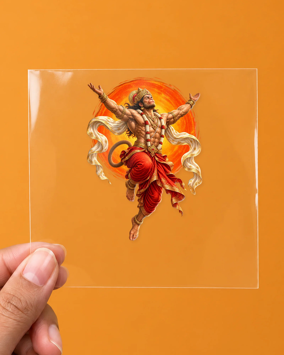 Surya Leap hard surface patch on clear film