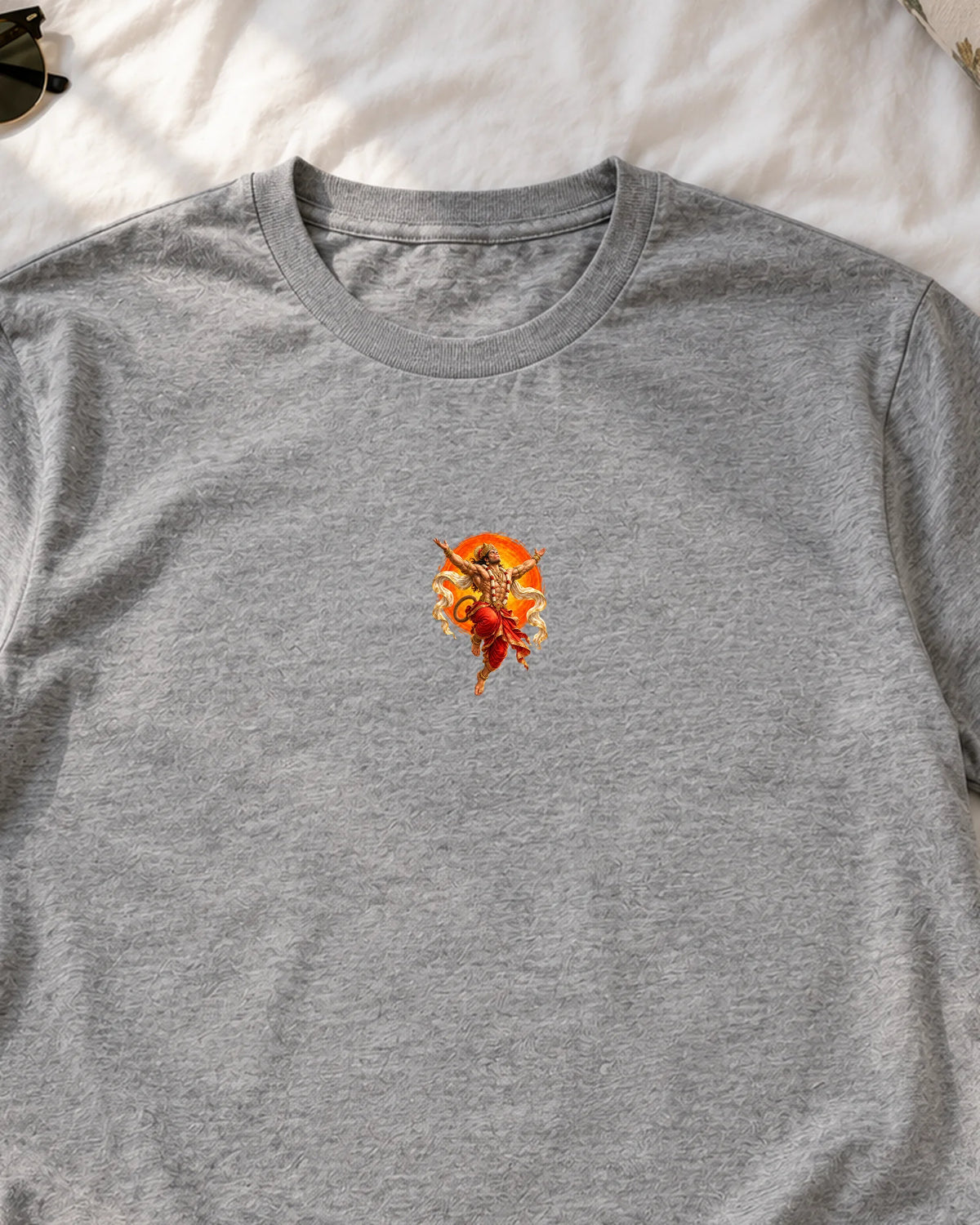 Surya Leap iron-on patch on clothes