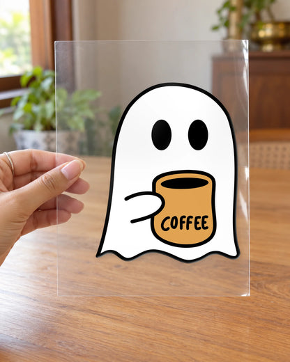 Haunting for a Brew hard surface patch on clear film