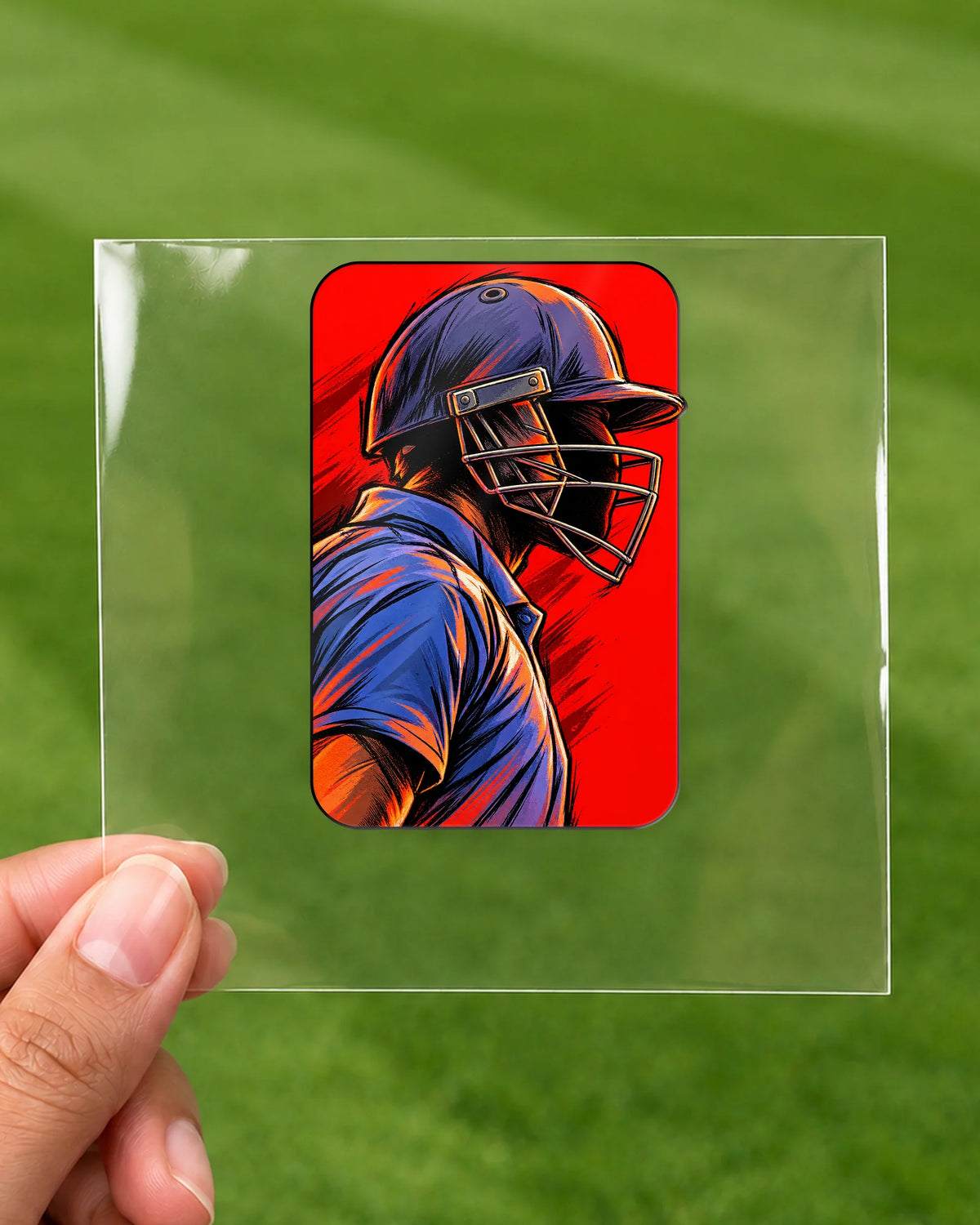 Helmet Mode hard surface patch on clear film