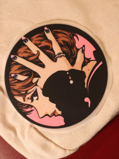 Blush Drama | Iron-on Patch | Girlie Pop