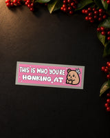 Honking iron-on patch transfer