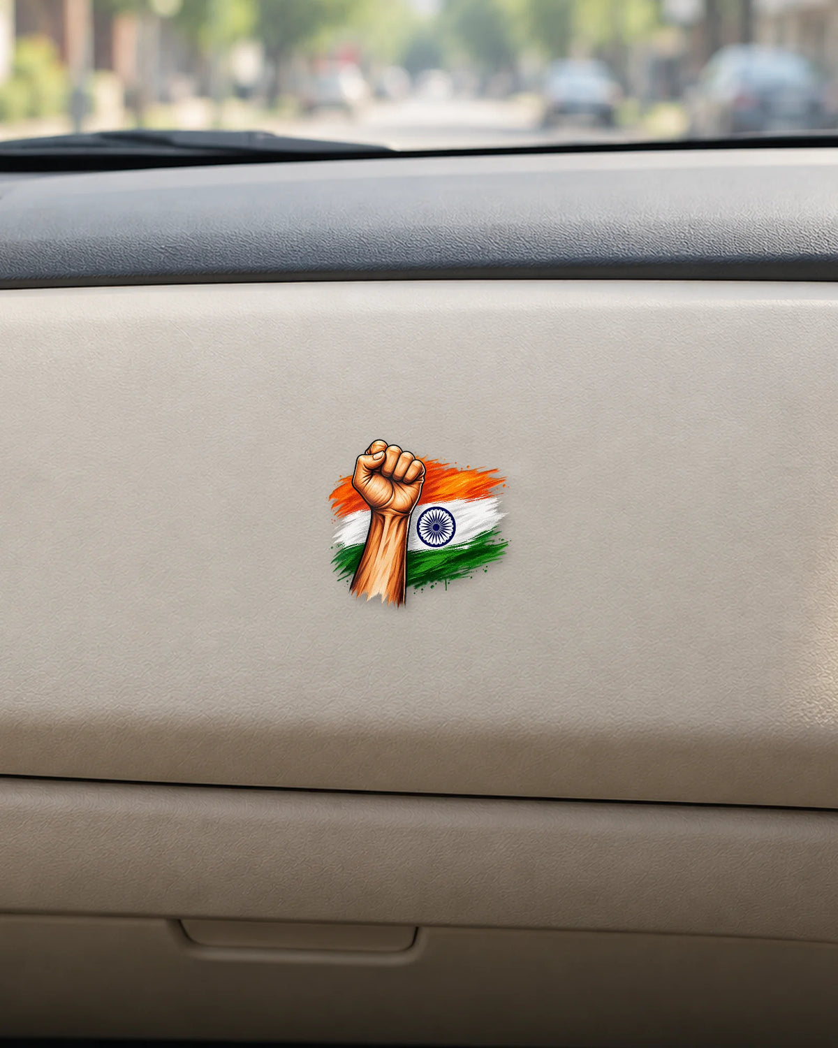 Hum Hindustani hard surface patch mockup