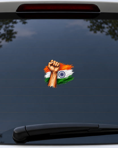 Hum Hindustani hard surface patch mockup