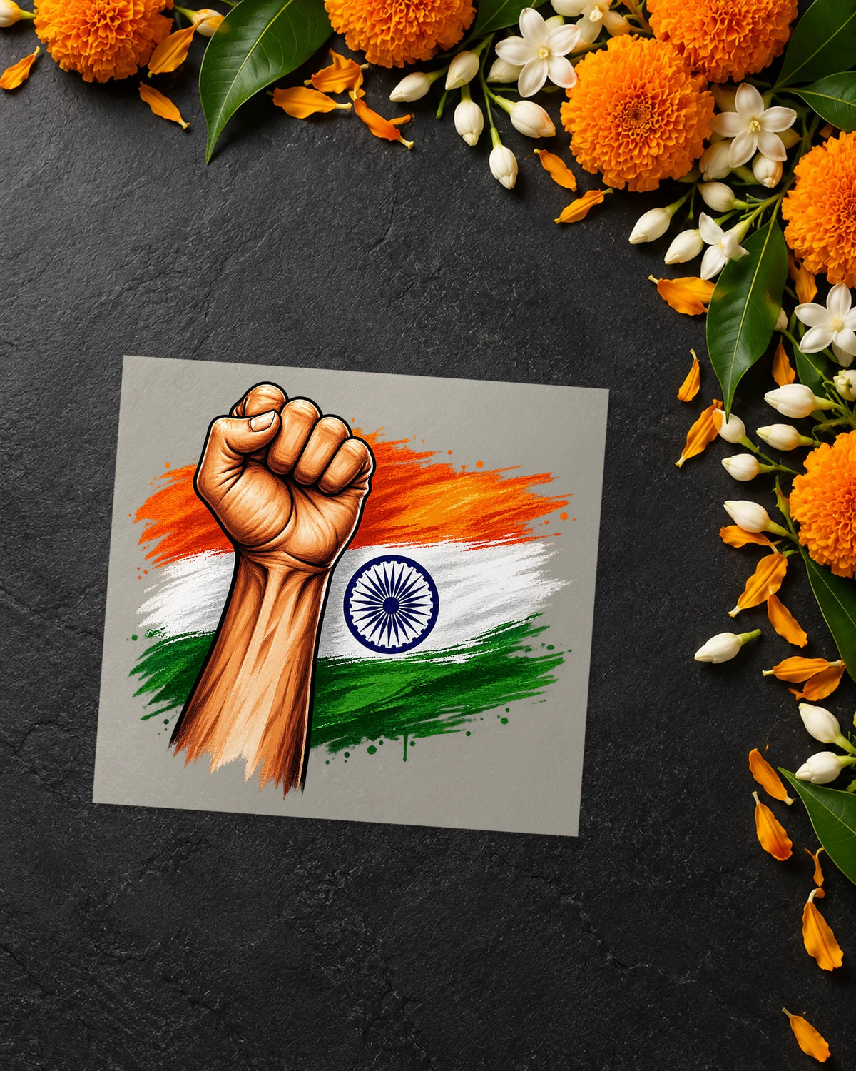 Hum Hindustani iron-on patch transfer