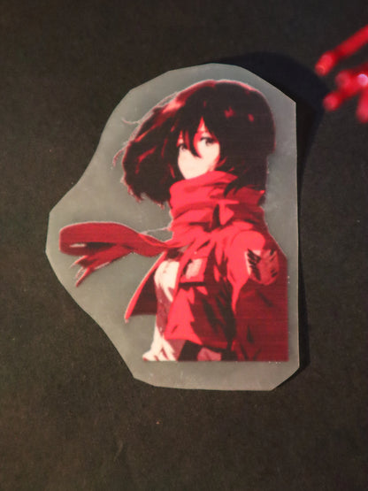 Red Scarf Resolve | Iron-on Patch | Beyond the Walls