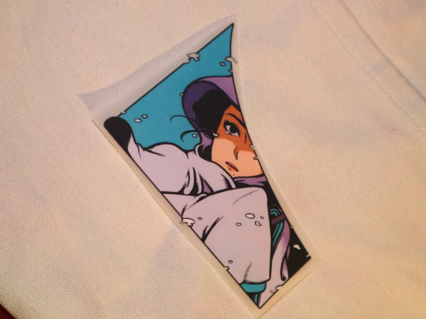 Snow Day Stare | Iron-on Patch | Girlie Pop