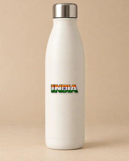 India Bold hard surface patch mockup
