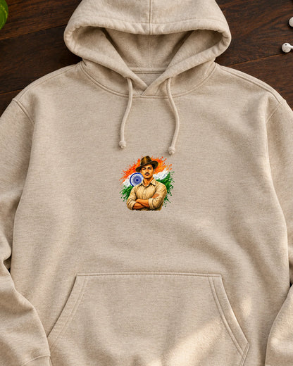Inquilab Zindabad iron-on patch on clothes