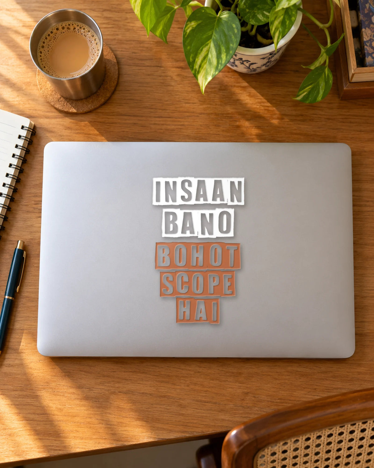 Insaan Bano hard surface patch mockup